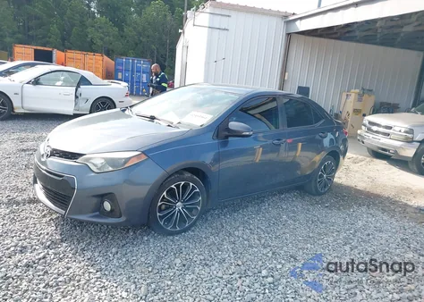 2014 Toyota Corolla S Plus from USA, damaged, VIN 2T1BURHE3EC224295